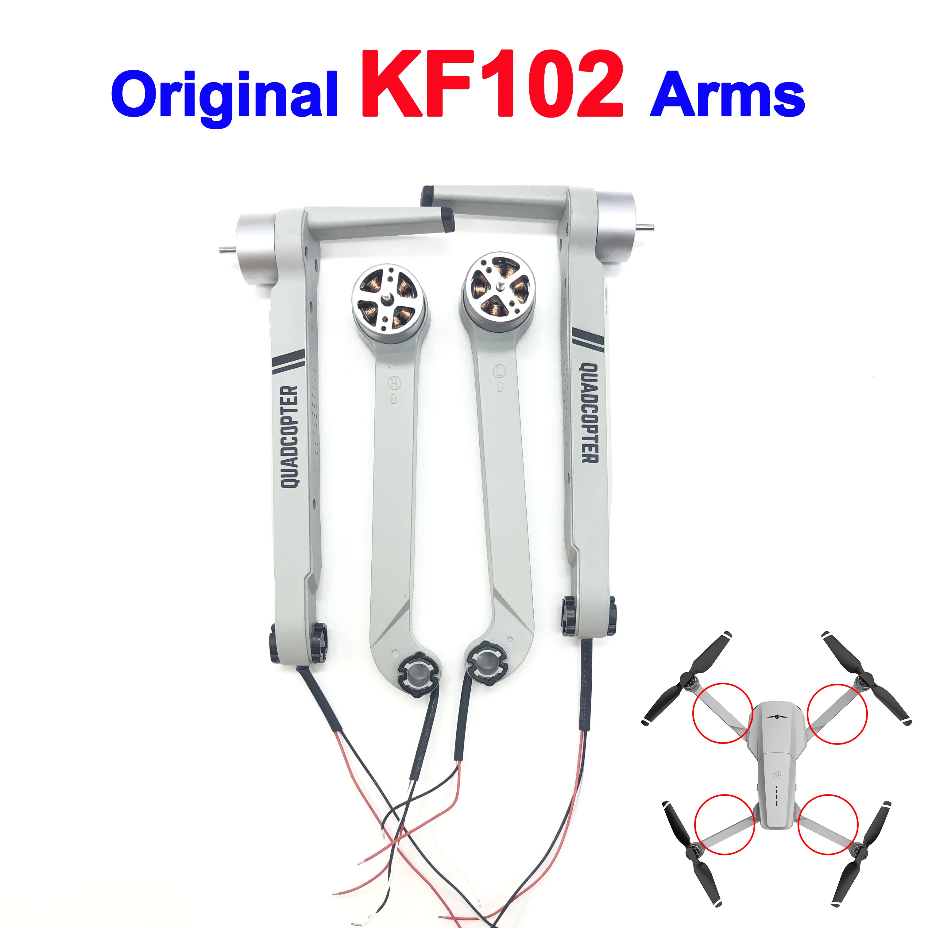 KF102 MAX Front Rear Arm Spare - Drone Mapping recension och pris
