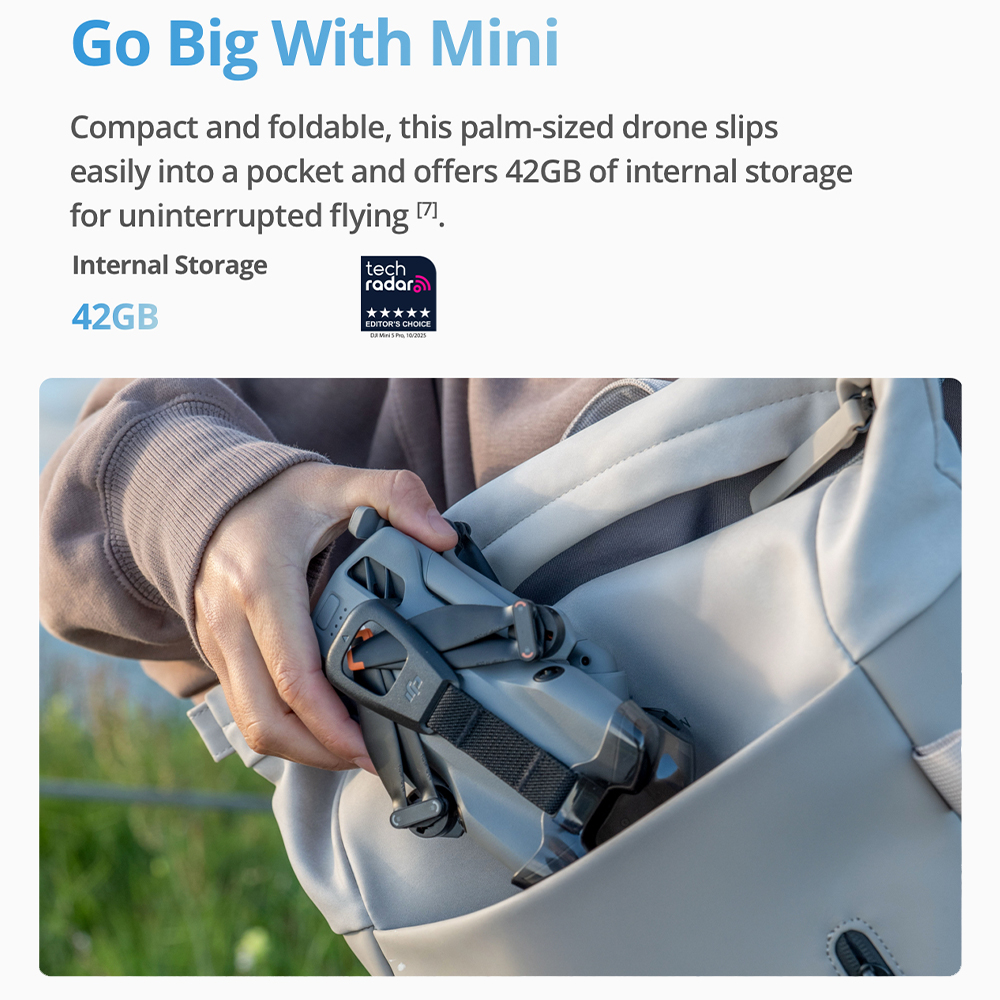 DJI Mini 5 Pro Fly Combo Drone - Drone Multispectral recension och pris