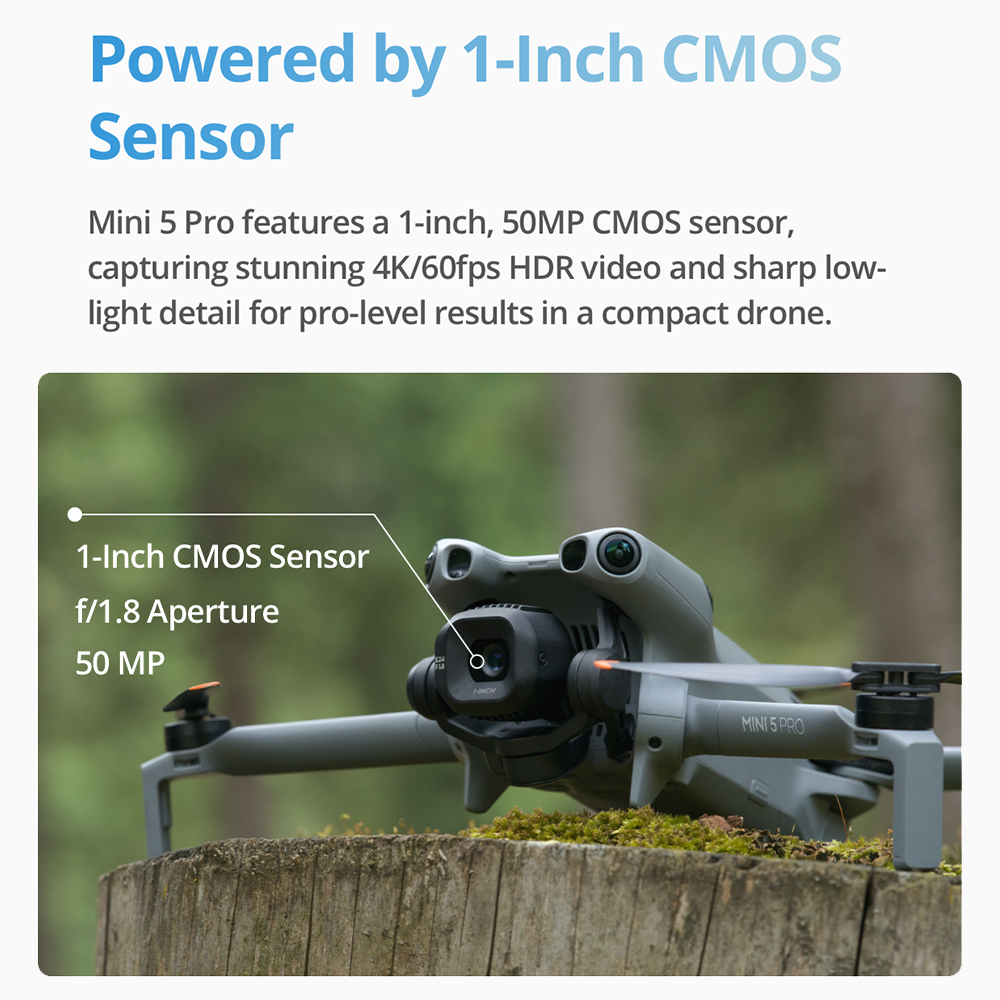 DJI Mini 5 Pro Fly Combo Drone - Drone Multispectral recension och pris