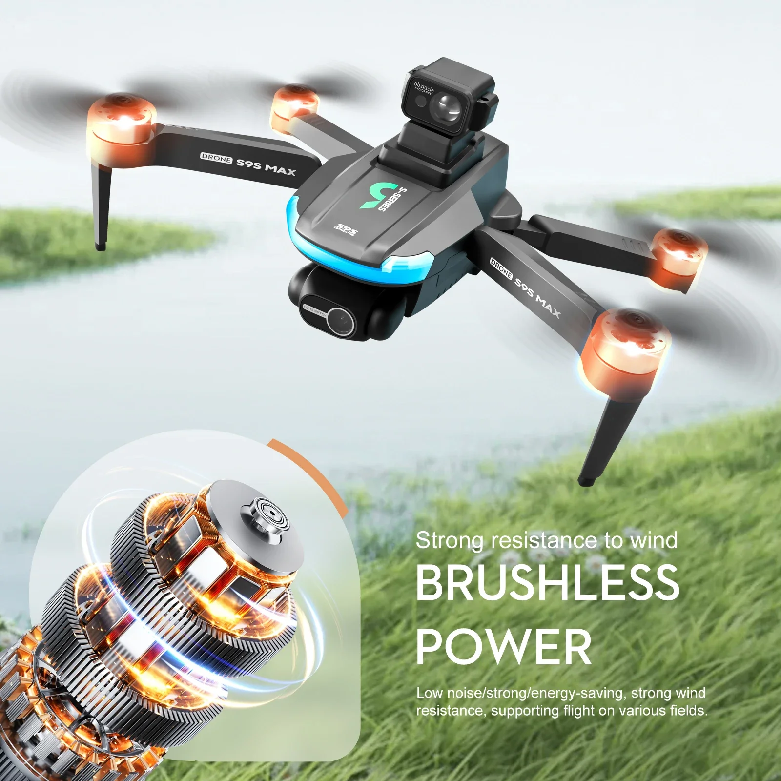 NEW S9S MAX MINI Drone 4K 2-Ax - Drone Mapping recension och pris