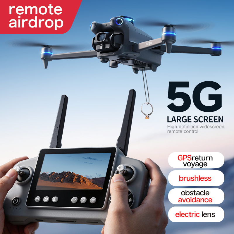 GT60 Can Airdrop GPS Drone Wit - Drone Multispectral recension och pris