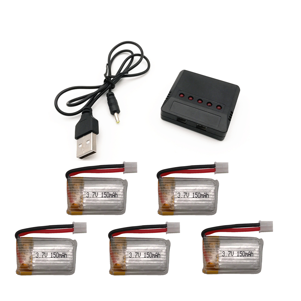 3/4/5Pcs Lipo Battery For Each - Eachine Drone E010 recension och pris