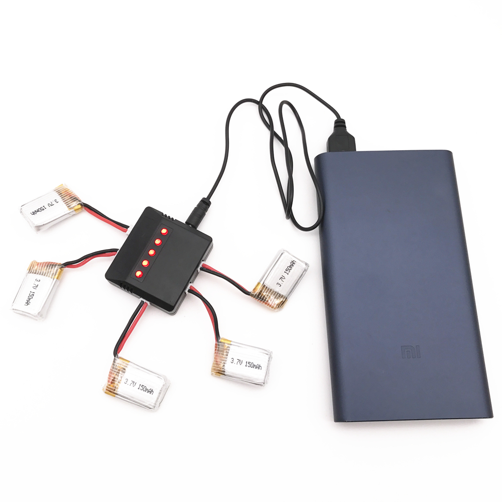 3/4/5Pcs Lipo Battery For Each - Eachine Drone E010 recension och pris