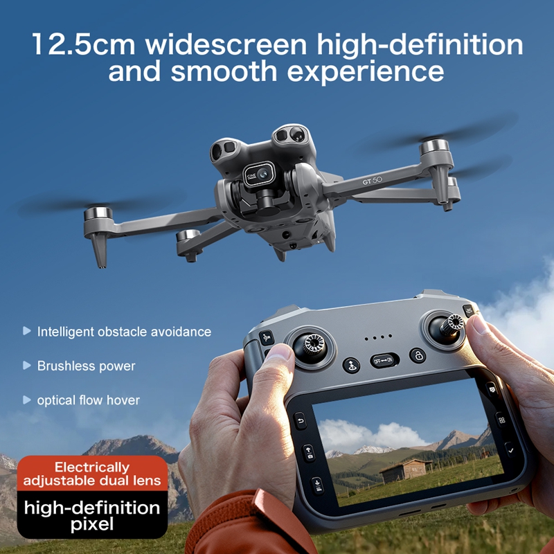 GT50 Mini Drone Dual Camera 8K - Drone Photogrammetry recension och pris